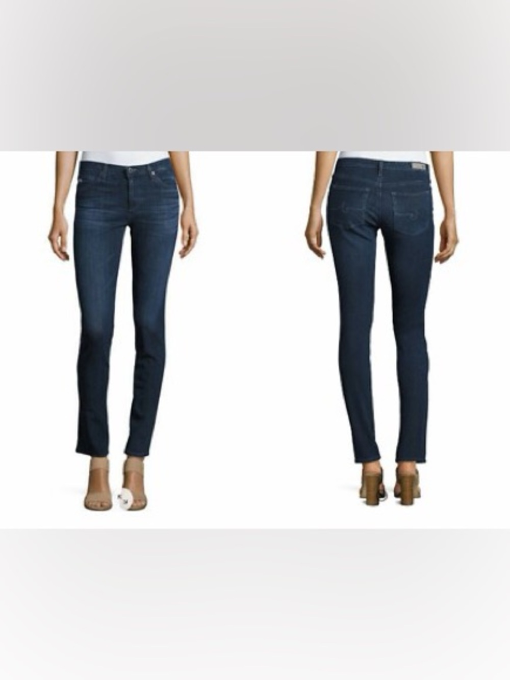 AG Contour 360 The Prima Cigarette Jeans, Sz 32R
